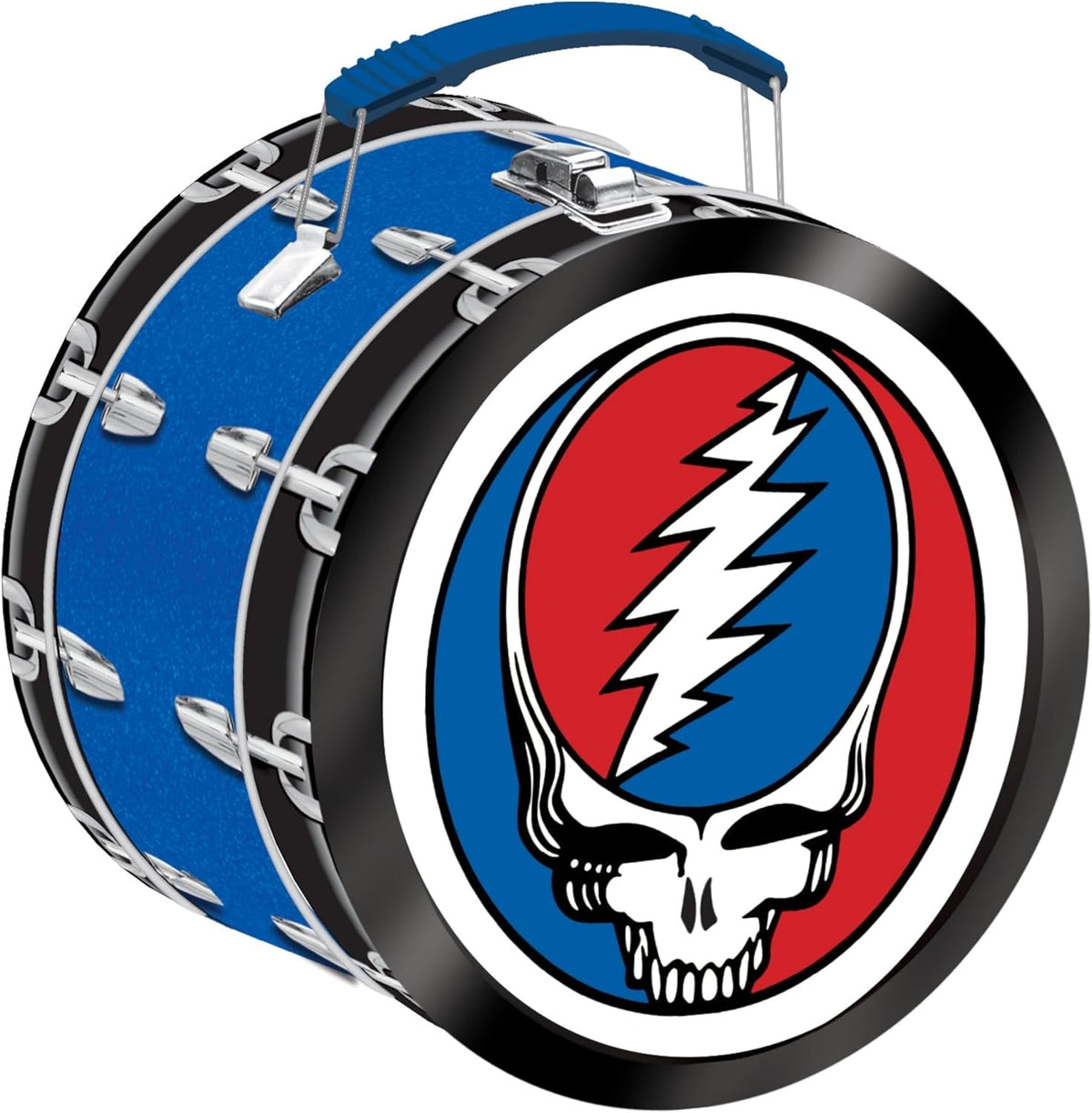 The Grateful Dead - Grateful Dead Drum Shaped Tin Tote Lunch Box [Import] |