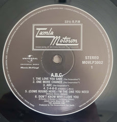 The Jackson 5 ABC Tamla Motown, Music On Vinyl, Universal Music LP, Album, 180 Mint (M) Mint (M)