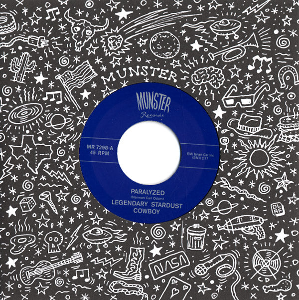 THE LEGENDARY STARDUST COWBOY - Paralyzed/Down In The Wrecking Yard |