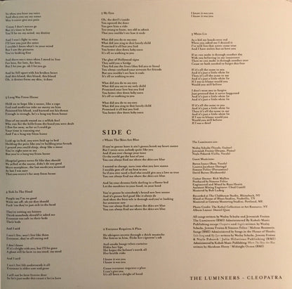 The Lumineers Cleopatra Dualtone 2xLP, Album, Dlx, Sla Mint (M) Mint (M)