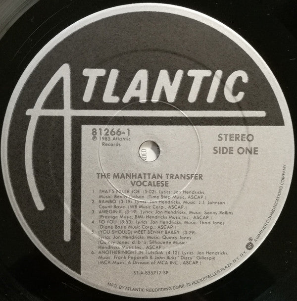 Vocalese | Very Good Plus (VG+) Near Mint (NM) - JAZZ / USED *VERY GOOD+*