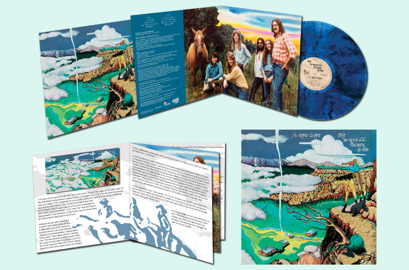 The Marshall Tucker Band A New Life: 50th Anniversary Edition (Colored Vinyl, Blue Smoke, Anniversary Edition) LP Mint (M) Mint (M)