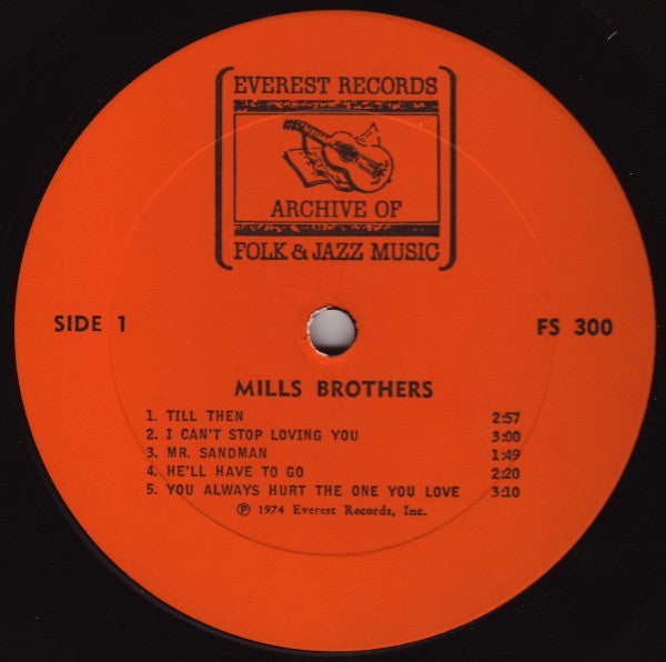 Mills Brothers | Near Mint (NM) Very Good Plus (VG+) - JAZZ / USED *NEAR MINT*