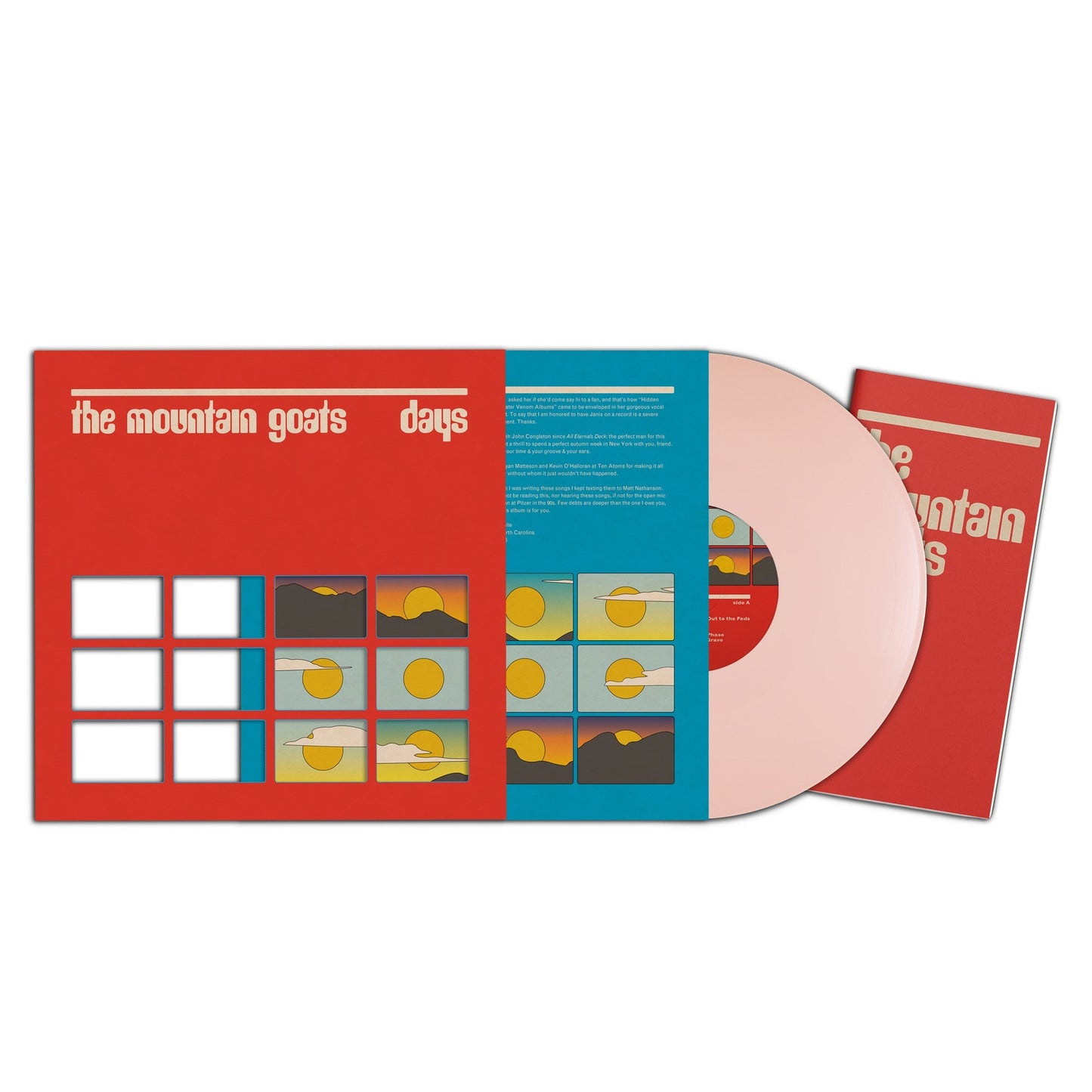 The Mountain Goats - Days (Deluxe Packaging Indie Exclusive) [Rose-Tipped Fingers Pink] |