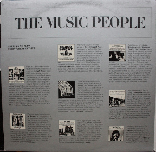 The Music People | Very Good Plus (VG+) Very Good Plus (VG+)