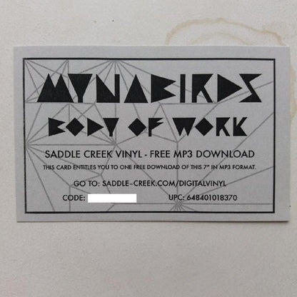Body Of Work | Mint (M) Mint (M)