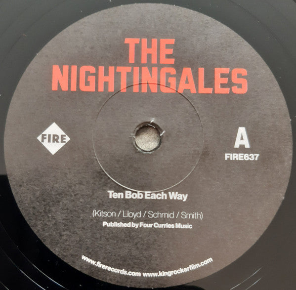 The Nightingales b/w Stewart Lee Ten Bob Each Way/Use Your Loaf Fire Records 7", Single Mint (M) Mint (M)