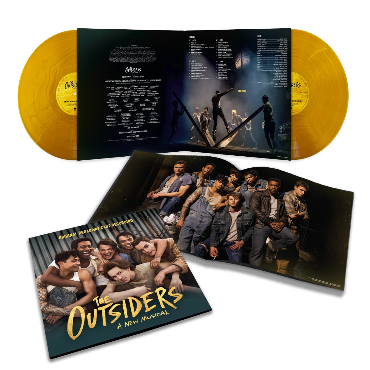 The Outsiders - A New Musical (Original Broadway Cast Recording) (2Lp) (Stay Gold Version) |