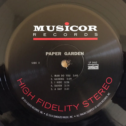 The Paper Garden | Mint (M) Mint (M) - ROCK/PSYCH