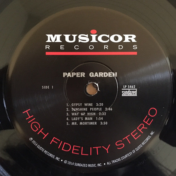The Paper Garden | Mint (M) Mint (M) - ROCK/PSYCH