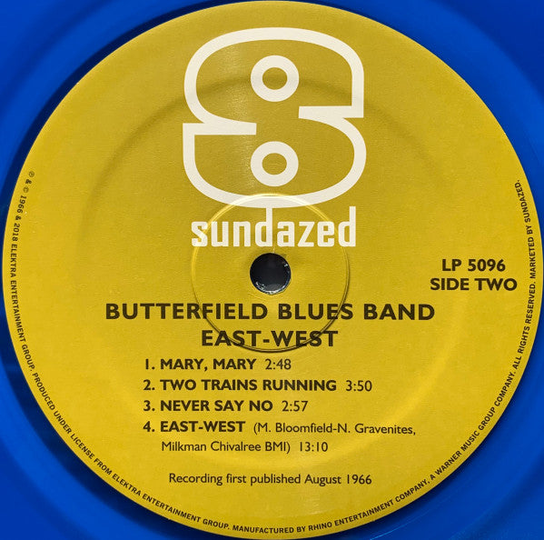 East-West (BLUE VINYL) | Mint (M) Mint (M)