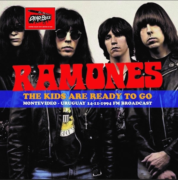 The Ramones - The Kids Are Ready To Go: Montevideo, Uruguay 14-11-1994 Fm Broadcast (Splatter Vinyl) [LP] |