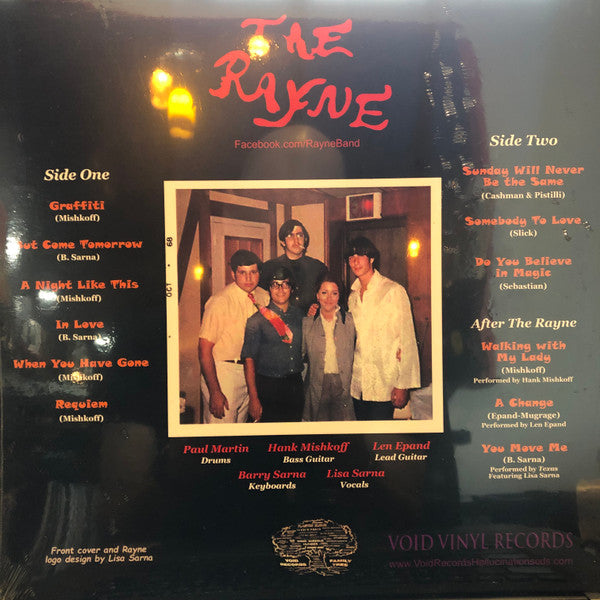 The Rayne The Rayne Void Records (3) LP, Album Mint (M) Mint (M)