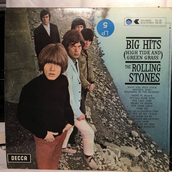 The Rolling Stones Big Hits [High Tide And Green Grass] Decca, Decca LP, Comp, RP, Gat Near Mint (NM or M-) Near Mint (NM or M-)