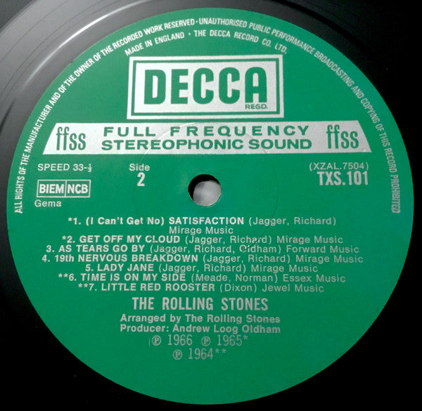 Big Hits [High Tide And Green Grass] | Near Mint (NM) Near Mint (NM) - ROCK / USED *NEAR MINT*