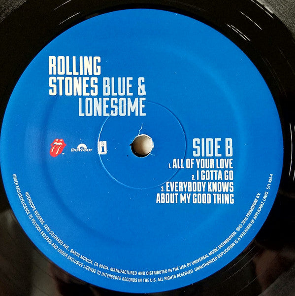 The Rolling Stones - Blue & Lonesome (VINYL 2xLP Polydor 571 494-4) | Mint (M) - ROCK *NEW*