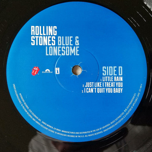 The Rolling Stones - Blue & Lonesome (VINYL 2xLP Polydor 571 494-4) | Mint (M) - ROCK *NEW*