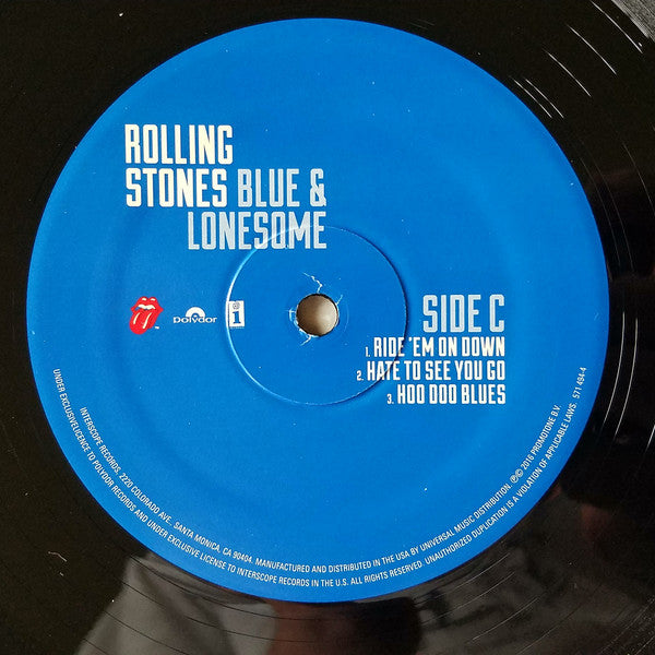 The Rolling Stones - Blue & Lonesome (VINYL 2xLP Polydor 571 494-4) | Mint (M) - ROCK *NEW*
