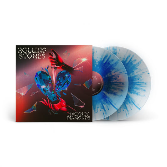 Hackney Diamonds (1 Year Anniversary) (Limited Edition, Clear W/ Blue Splatter Colored Vinyl, 180 Gram Vinyl, Booklet) (2 Lp's) |