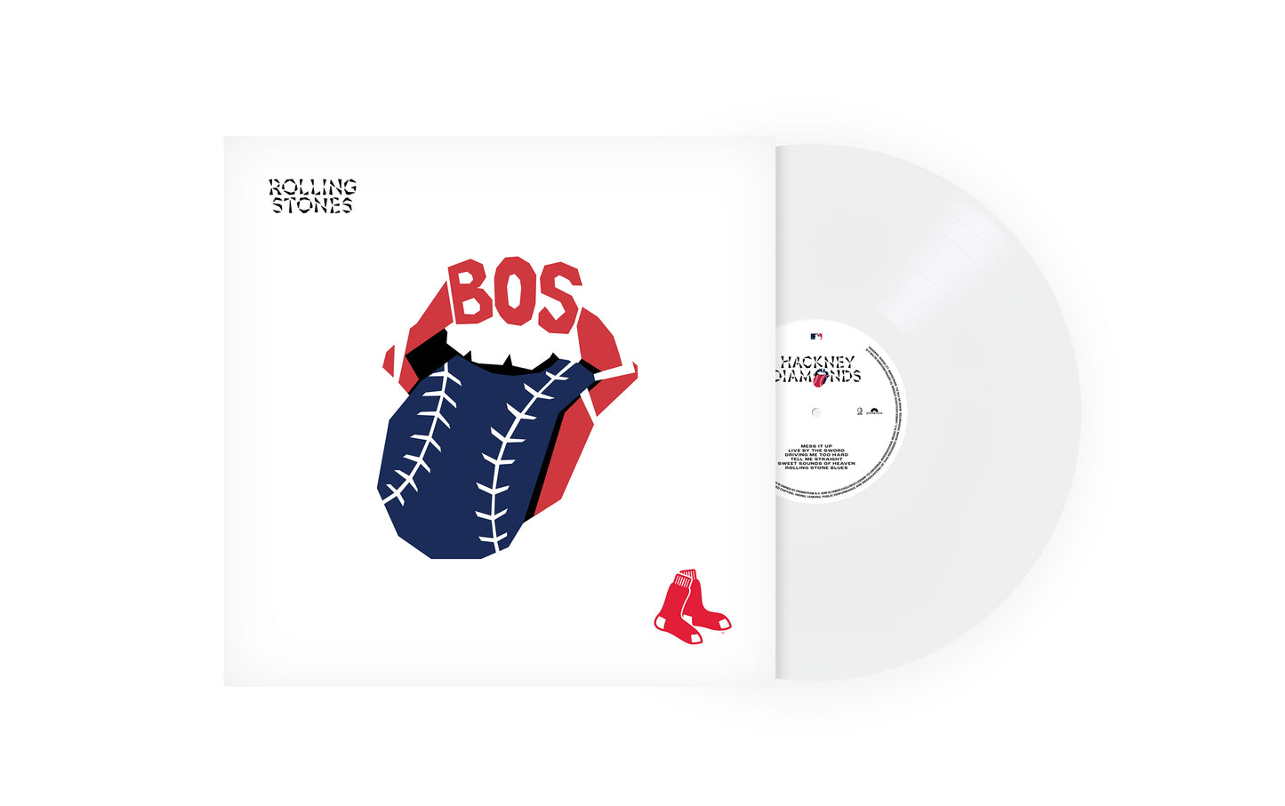 Hackney Diamonds [Boston Red Sox LP] | Mint (M) Mint (M) - ROCK *COLOR*