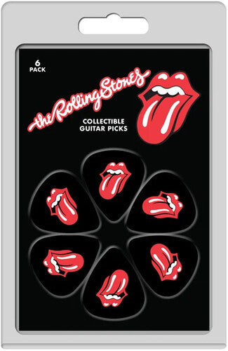The Rolling Stones - Perri's - Rolling Stones - Tongues - Guitar Picks (6 Pack) |