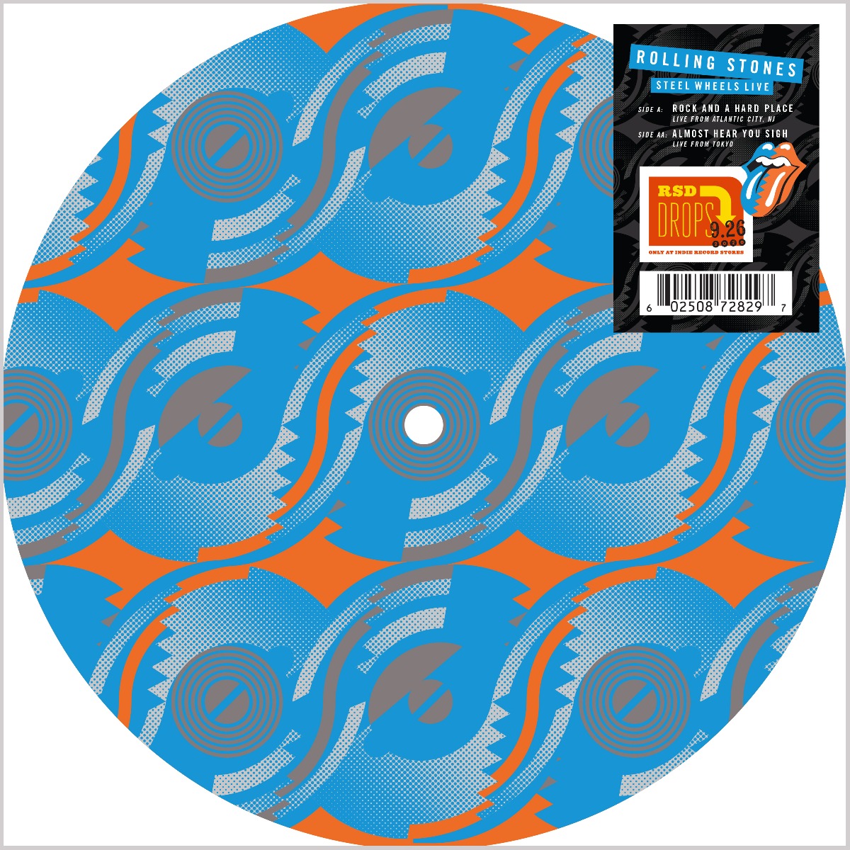 The Rolling Stones - Steel Wheels Live (Live From Atlantic City, NJ, 1989) [10'' Picture Disc (limited to 4500, indie-exclusive) |