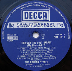 The Rolling Stones Through The Past, Darkly (Big Hits Vol. 2) Decca LP, Comp, Oct Near Mint (NM or M-) Near Mint (NM or M-)