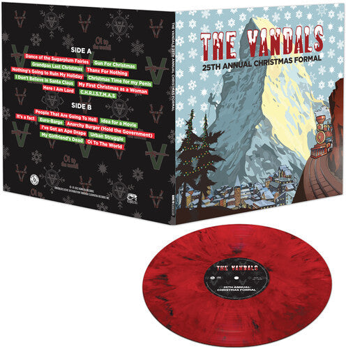 25th Annual Christmas Formal (Red & Black Marble Colored Vinyl) |