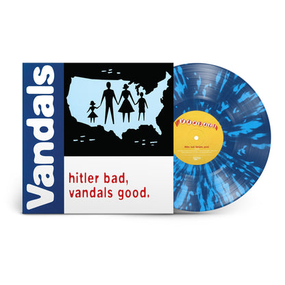 Hitler Bad, Vandals Good. (25th Anniversary Edition) (Limited Edition, White/Blue Splatter) | Mint (M) Mint (M) - PUNK *SEALED/COLOR*