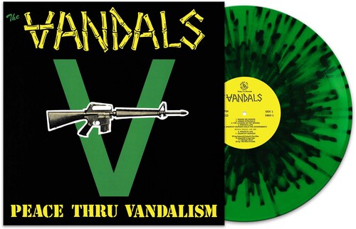 Peace Thru Vandalism - Green/ black Splatter |