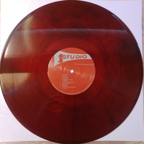 The Wailers The Wailing Wailers Studio One LP, Album, Club, Ltd, Num, RE, RM, Red Mint (M) Mint (M)