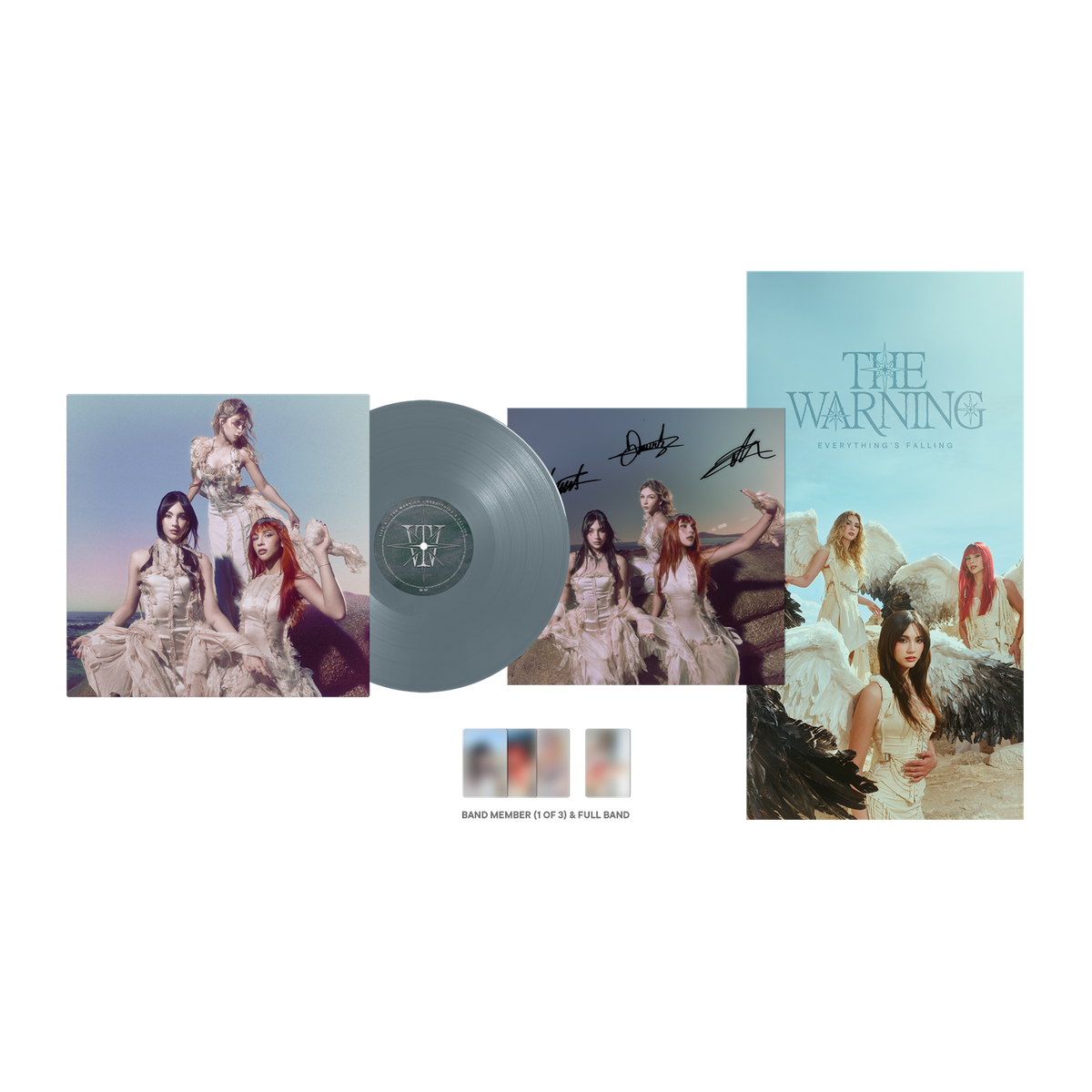 The Warning - Everything’s Falling (Indie Exclusive) [Deep Ocean Lp] [Signed Insert/Alt Cover] |