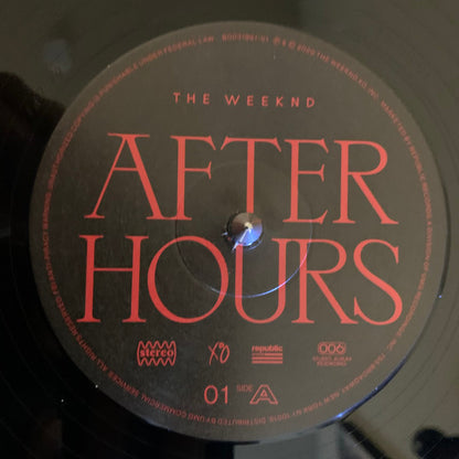 After Hours | Mint (M) Mint (M) - HIP HOP/RAP *SEALED*
