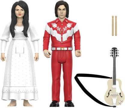 Super7 - The White Stripes - ReAction Figures Wv2 - Elephant 2-Pack (Action Figure) | - ROCK *NEW*