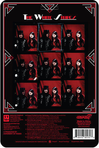 Super7 - White Stripes - ReAction Figures Wv1 - Get Behind Me Satan 2-Pack (Action Figure, Collectible) |