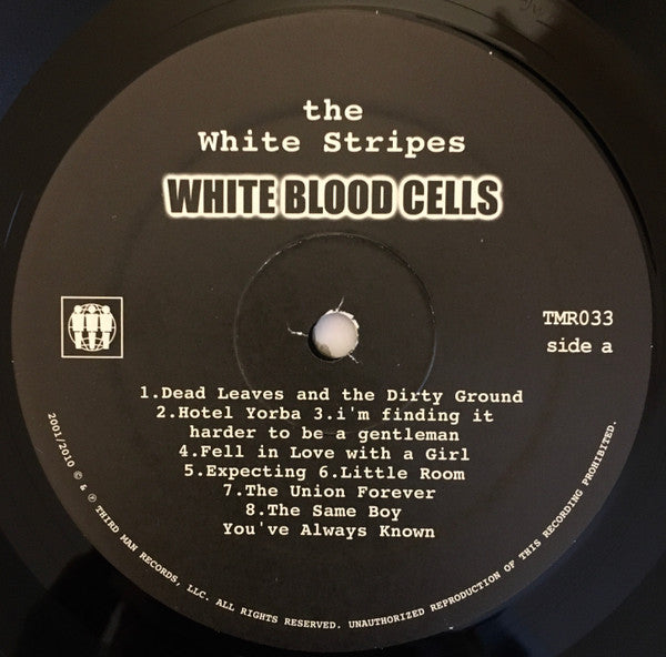 The White Stripes White Blood Cells Third Man Records LP, Album, RE, 180 Mint (M) Mint (M)