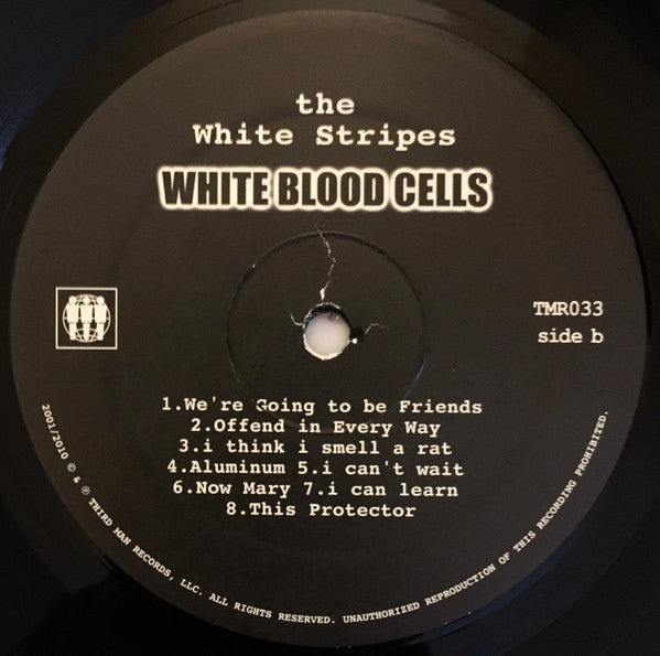The White Stripes White Blood Cells Third Man Records LP, Album, RE, 180 Mint (M) Mint (M)