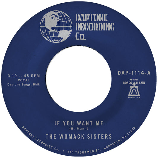 If You Want Me B/W I Just Don'T Want You (To Say Goodbye) |