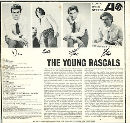 The Young Rascals | Very Good Plus (VG+) Very Good Plus (VG+) - ROCK / USED *VERY GOOD+*