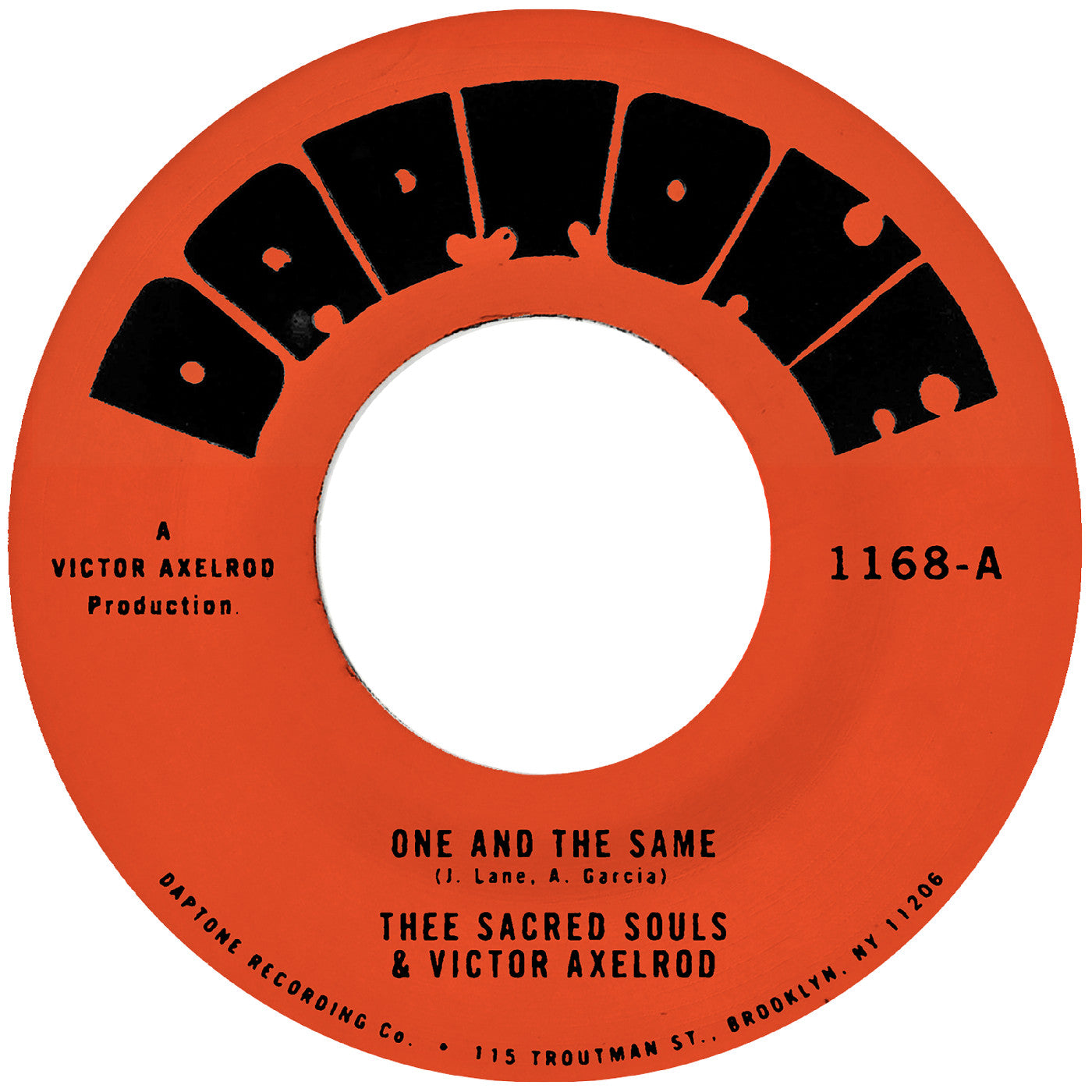 Thee Sacred Souls - One And The Same B/W Same Difference |