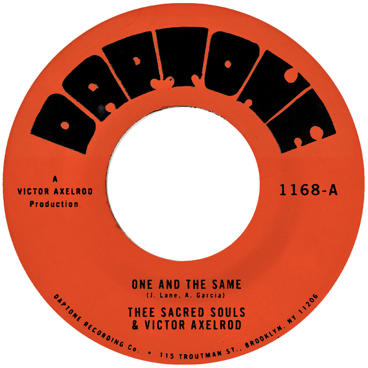 Thee Sacred Souls - One And The Same B/W Same Difference |
