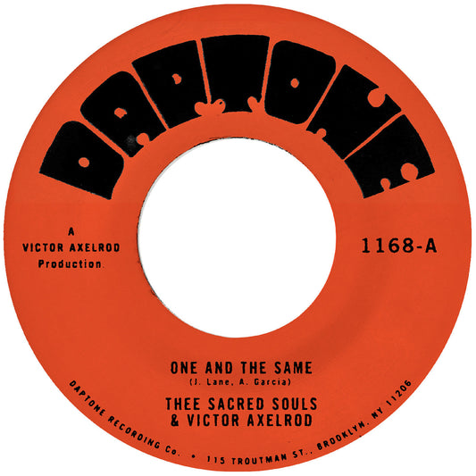 Thee Sacred Souls - One And The Same B/W Same Difference |