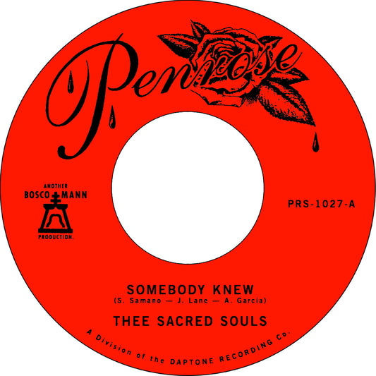 Somebody Knew B/W We Don'T Have To Be Alone |