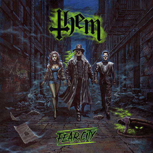 Them - Fear City (Green/Black Splatter VINYL LP Steamhammer SPV 245981 LP) | NEW - METAL *NEW/COLOR*