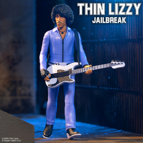 Super7 - Thin Lizzy: Phil Lynott- ReAction Figures Wv2 - Jailbreak (Action Figure) |