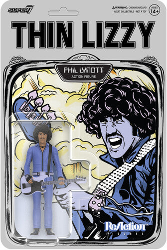 Super7 - Thin Lizzy: Phil Lynott- ReAction Figures Wv2 - Jailbreak (Action Figure) |