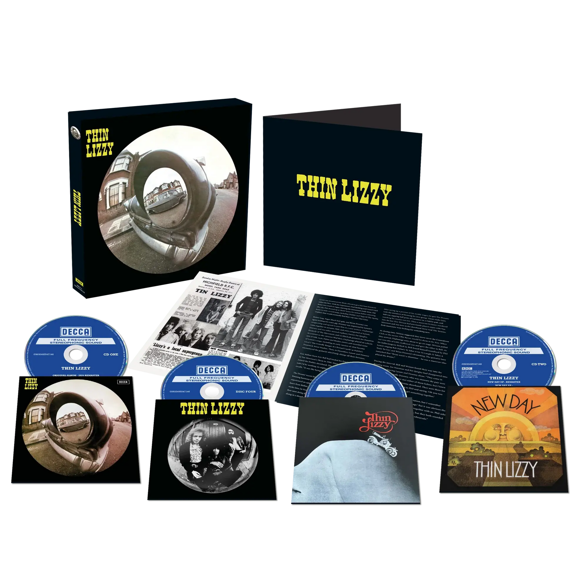 Thin Lizzy - Thin Lizzy (55Th Anniversary) [Super Deluxe 3 CD/Blu-Ray Audio] |