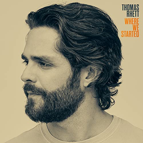 Thomas Rhett - Where We Started (Black w/ Gold Swirl VINYL 2xLP Valory VMCTR0550F) | NEW - COUNTRY *NEW/COLOR*