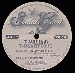 Thomas William Tribaltheque Sounds Good Records 12" Very Good Plus (VG+) Very Good Plus (VG+)