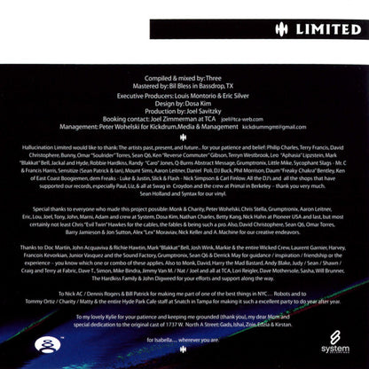 Hallucination Limited Presents: Three : Hallucienda | Mint (M) Mint (M) - TECH HOUSE/PROG